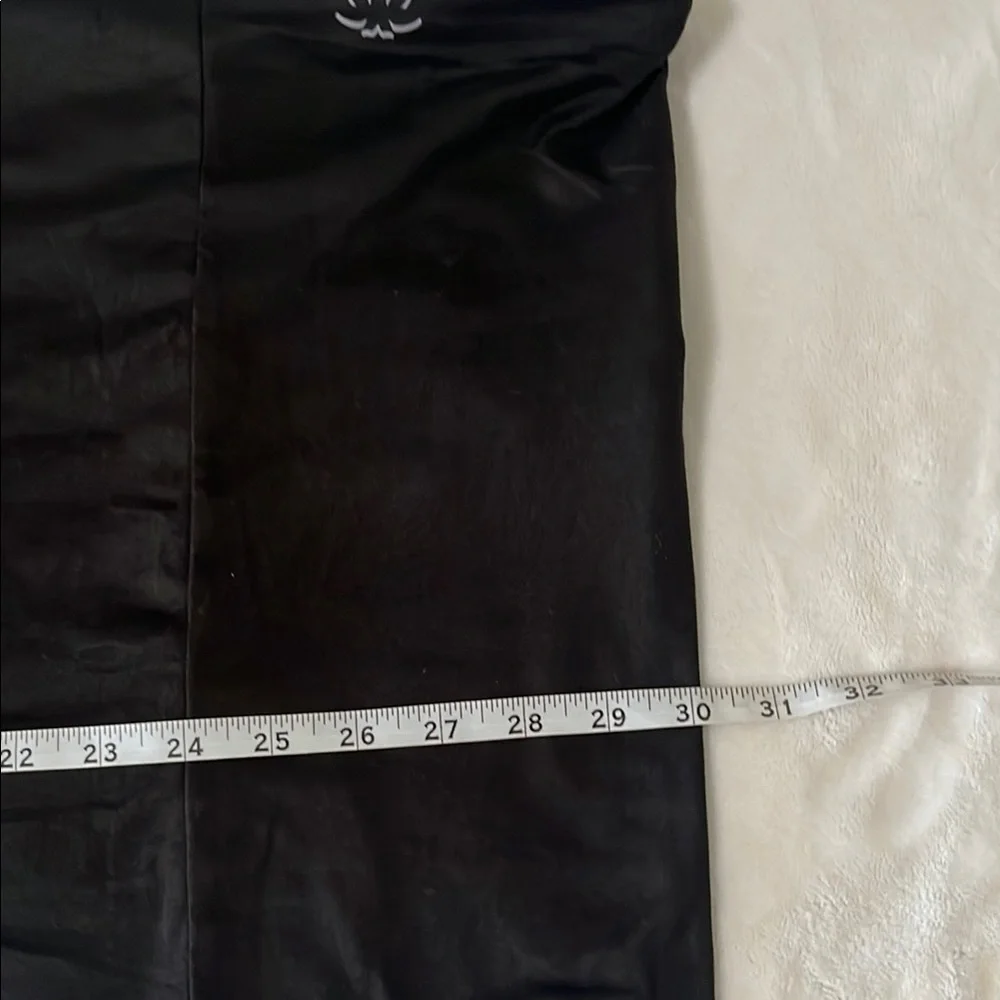 Beyond Yoga Black Scarf with Logo